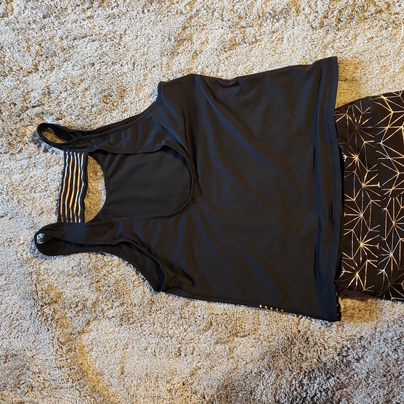 Girls dance spandex shorts and tank top - Picture 2 of 5